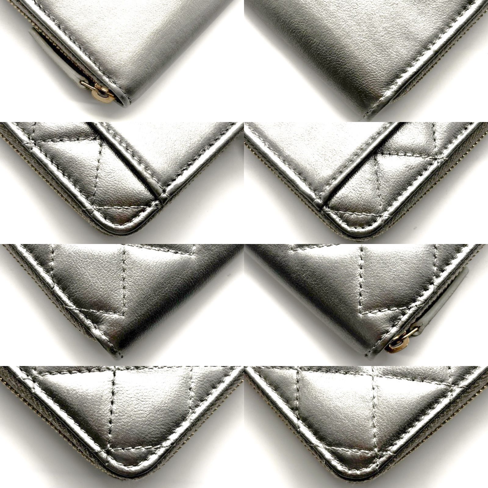 超極美品✨】シャネル 財布 マトラッセ ラウンドジップ ミディアム