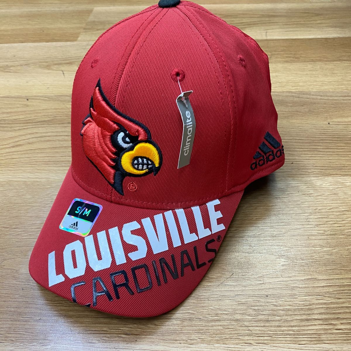 S M Adidas アディダス Collegiate カレッジエイト カンザス大学 ルイビル ville カージナルス キャップ