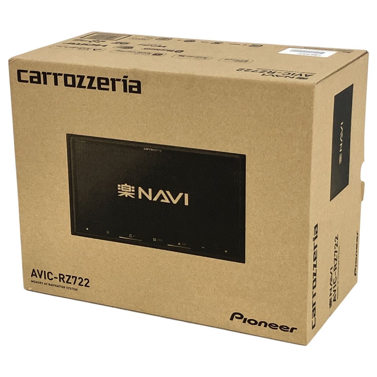 Pioneer AVIC RZ 722 carrozzeria カーナビ 楽ナビ 車 カー用品 パイオニア 開封品