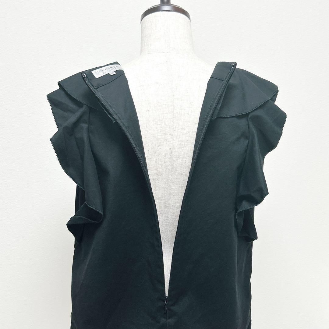 ノースリーブフリルブラウス 38