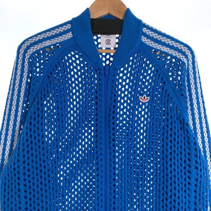 adidas アディダス CLOT クロット CROCHET TRACKTOP BRBLUE クロシェ