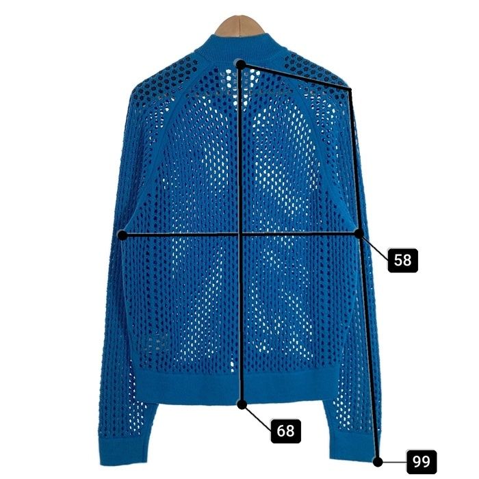 adidas アディダス CLOT クロット CROCHET TRACKTOP BRBLUE クロシェ