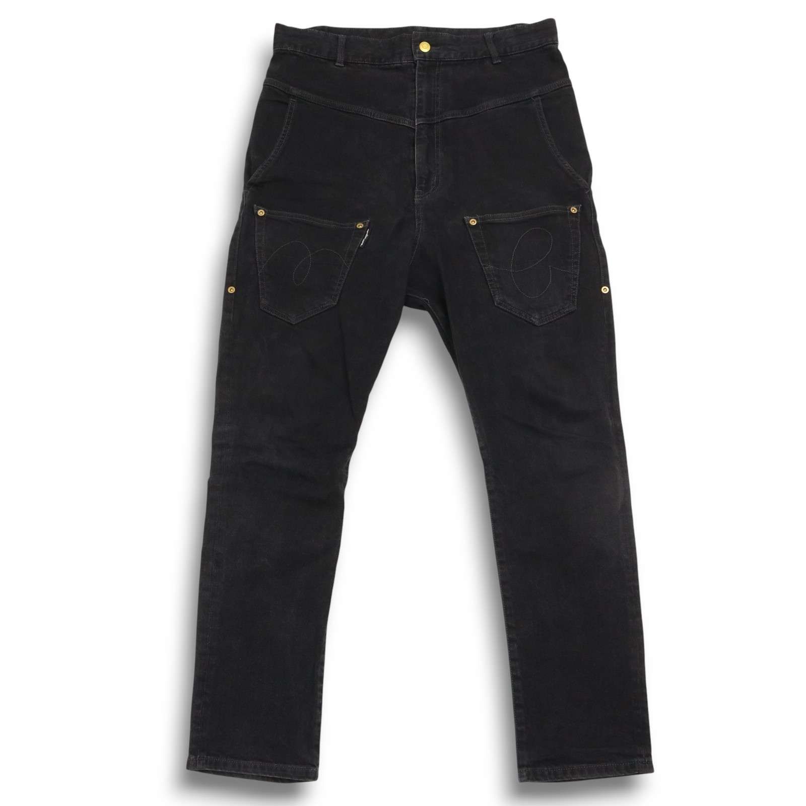 mercibeaucoup メルシーボークー うしろまえ☆ ストレッチ サルエル