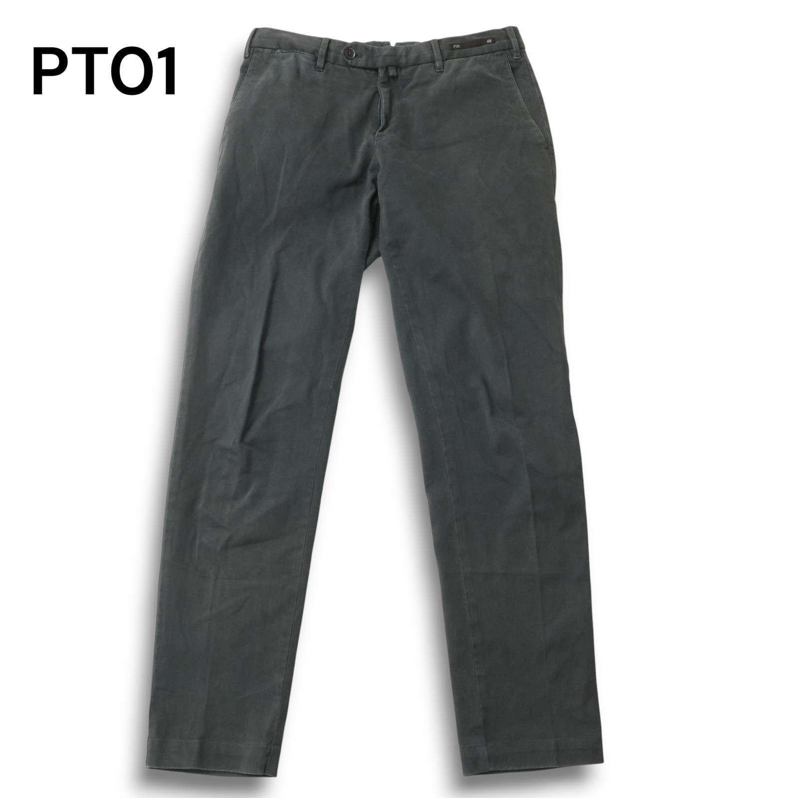 PT01 ピーティーゼロウーノ 秋冬☆ ストレッチ コットン テーパード