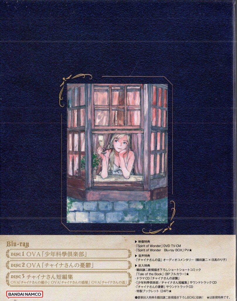 アニメBlu ray Spirit of Wonder Blu BOX BD 収納 おすすめ アニメ 