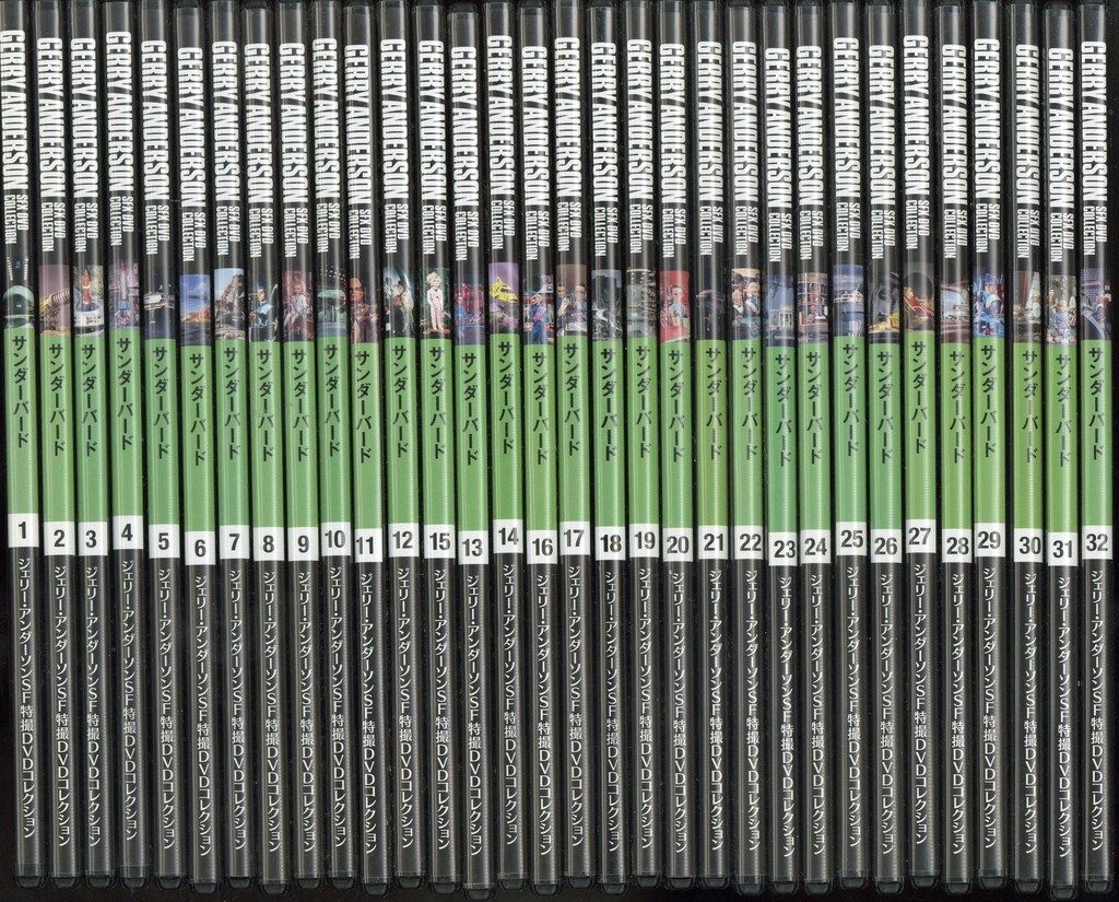 特撮DVD ディスクのみ)サンダーバード 全32巻 セット - メルカリ