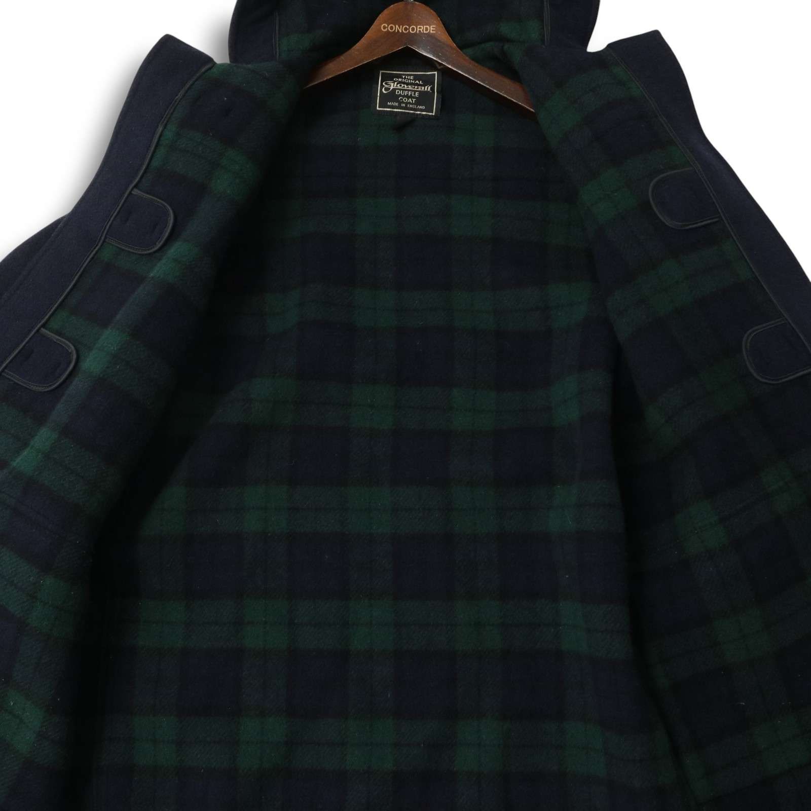 英国製☆ Gloverall グローバーオール 秋冬 メルトン ウール☆ 裏地