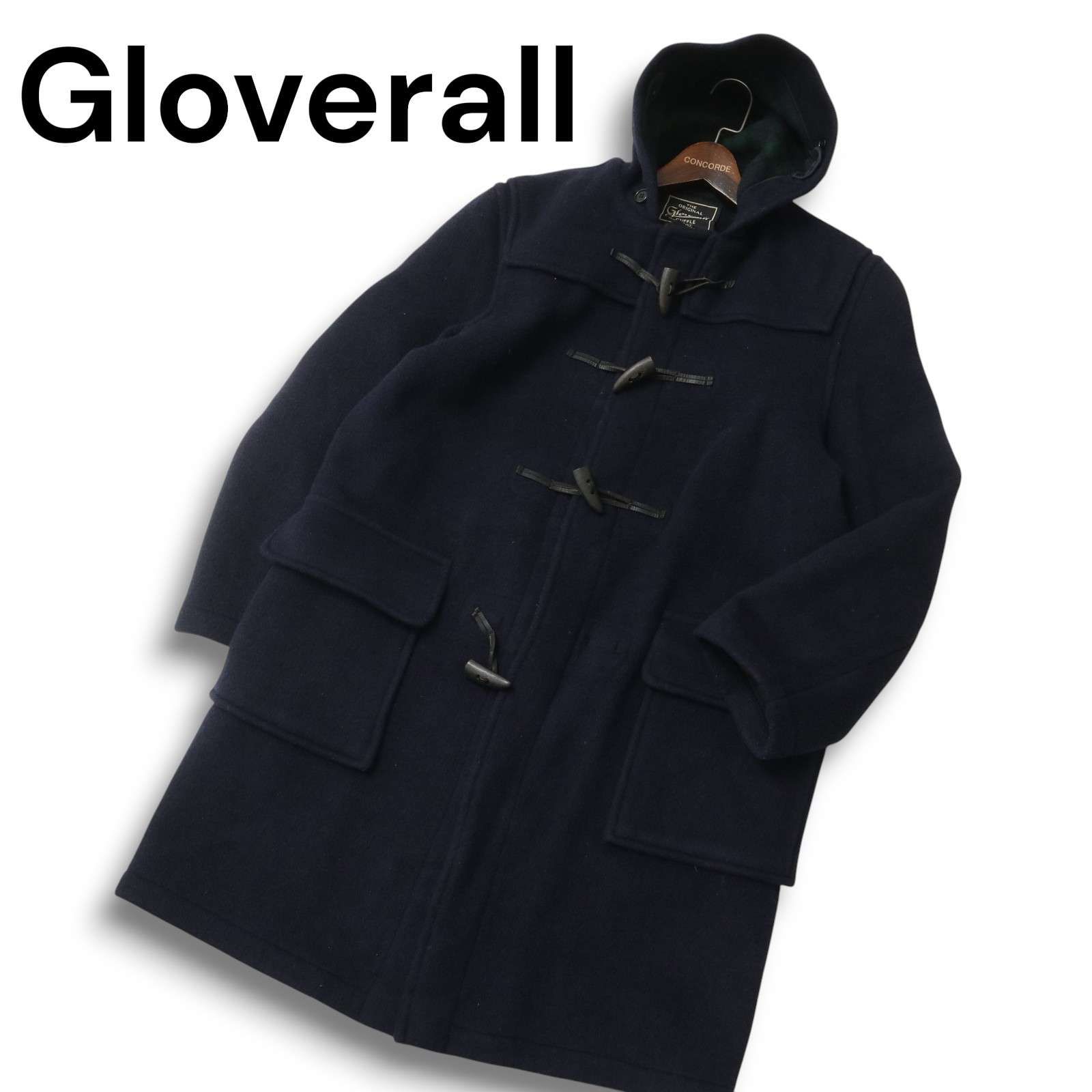 英国製☆ Gloverall グローバーオール 秋冬 メルトン ウール☆ 裏地