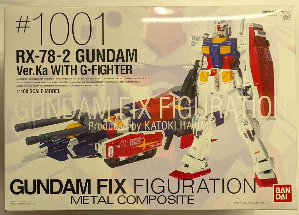BANDAI GUNDAM FIX FIGURATION METAL COMPOSITE 機動戦士ガンダム RX
