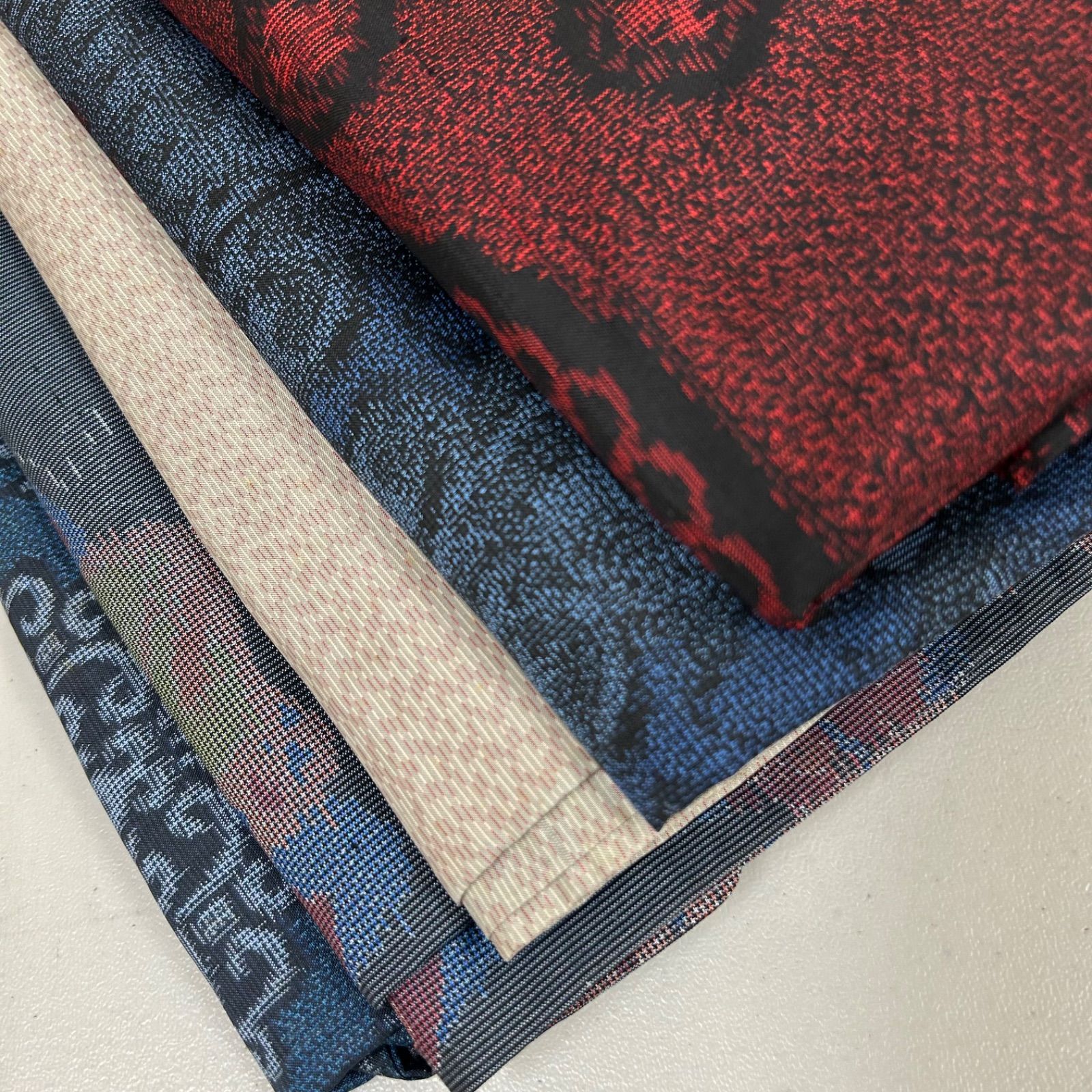 染め大島紬 着物 正絹 5着 まとめ売り リメイク材料 S-571 大島紬 5枚 正絹