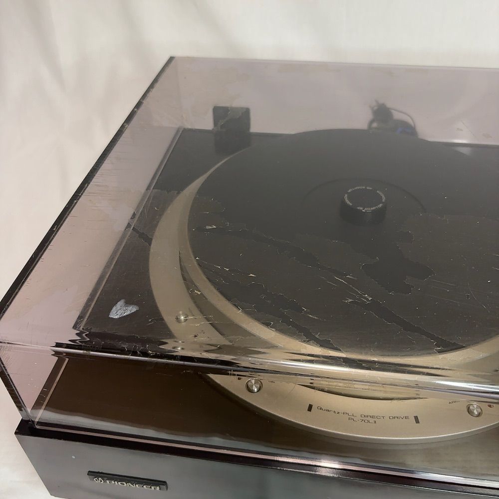 PIONEER PL-70 L IIダイレクトドライブドライブ ステレオレコードプレーヤー ターンテーブル ターンテーブル DJ機材 楽器 機材