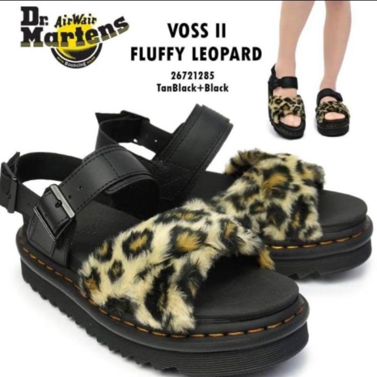 Dr Martens ドクターマーチン ヴォス II フラッフィ UK 5 レオパード