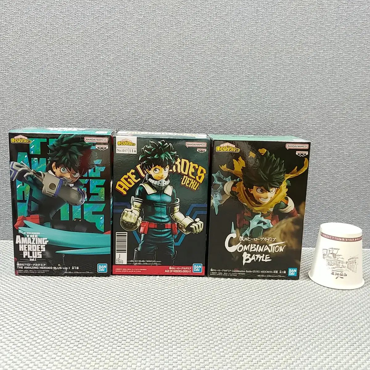 僕のヒーローアカデミア フィギュア 5体セット 爆豪勝己 緑谷出久 僕