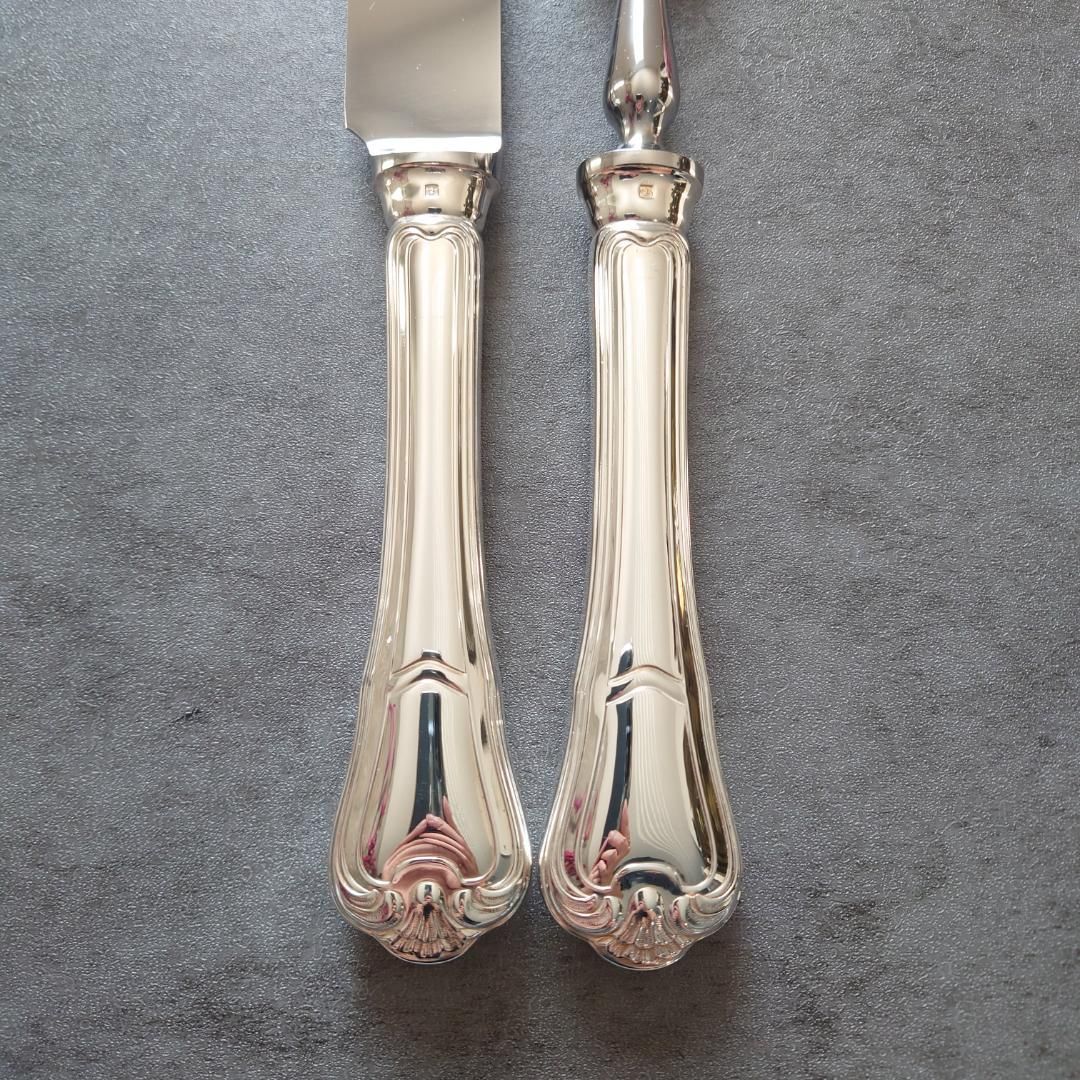 クリストフル ポートロイヤル カービングセット 2点