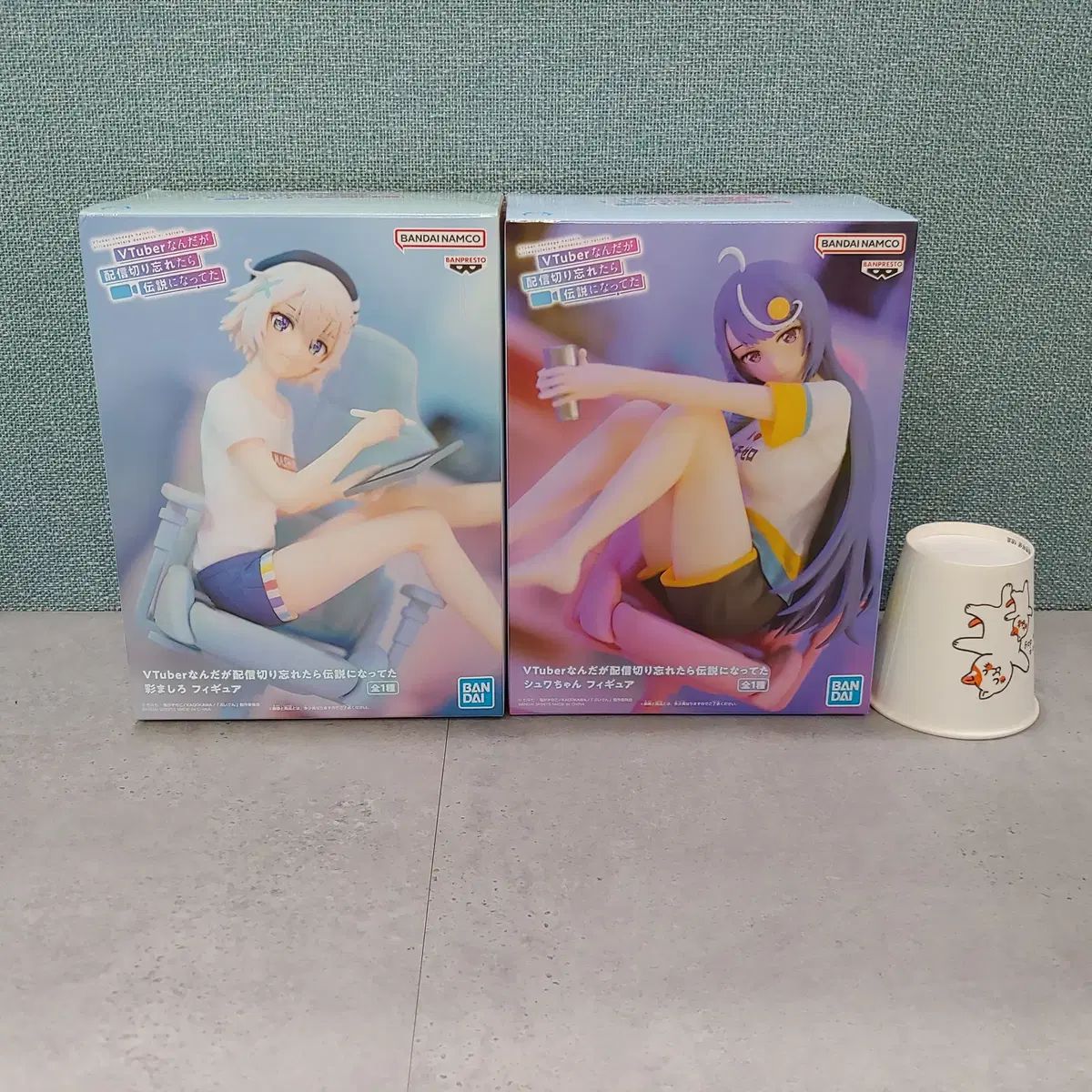 送料無料，人気SALE バンプレスト Vtuber いろどり マシロ シューワちゃん 2種セット その他