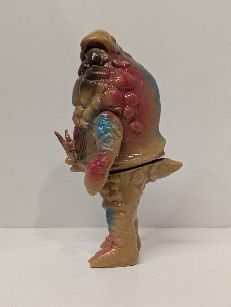 ヤモマーク 大怪獣シリーズ ウルトラマンA ブラコ星人 黄土色成型/赤/青