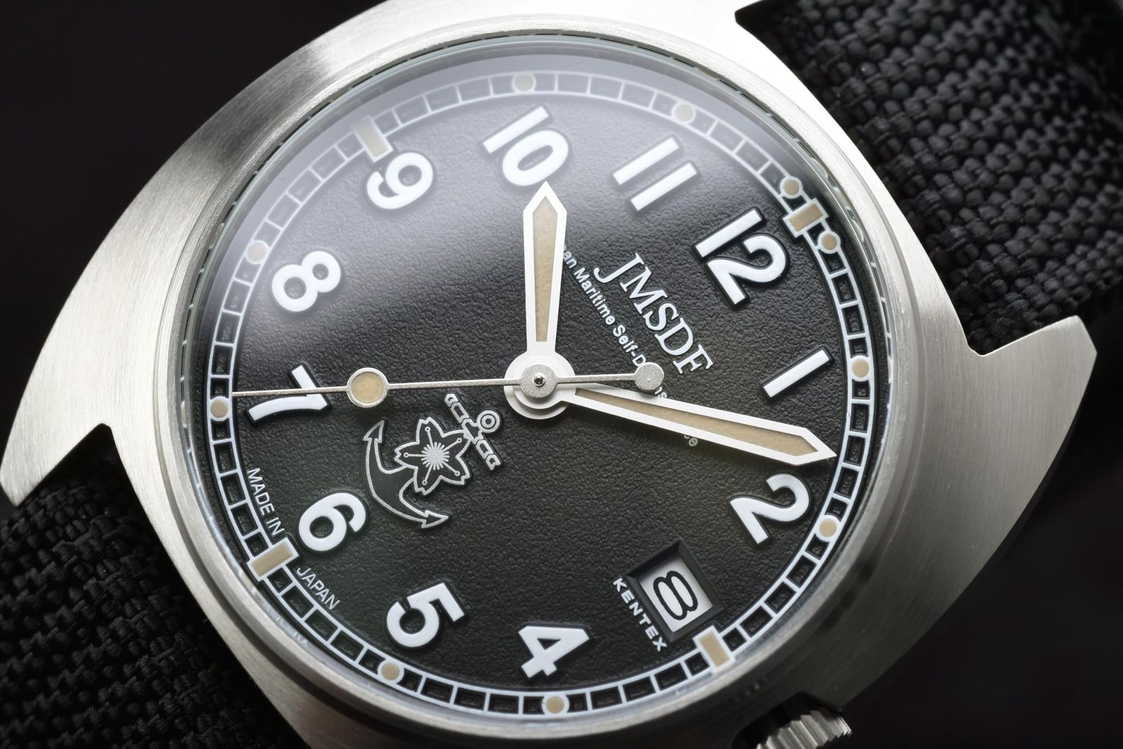 ケンテックス 腕時計 JSDF クラシック 海軍 S 798 M 03 メンズ ブラック