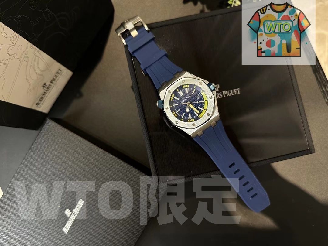  ご 大 です ロイヤルオーク オフショア ダイバー 15710 ST OO A 002 CA 自動巻き WTO輸入2 自動巻き時計 腕時計(アナログ)