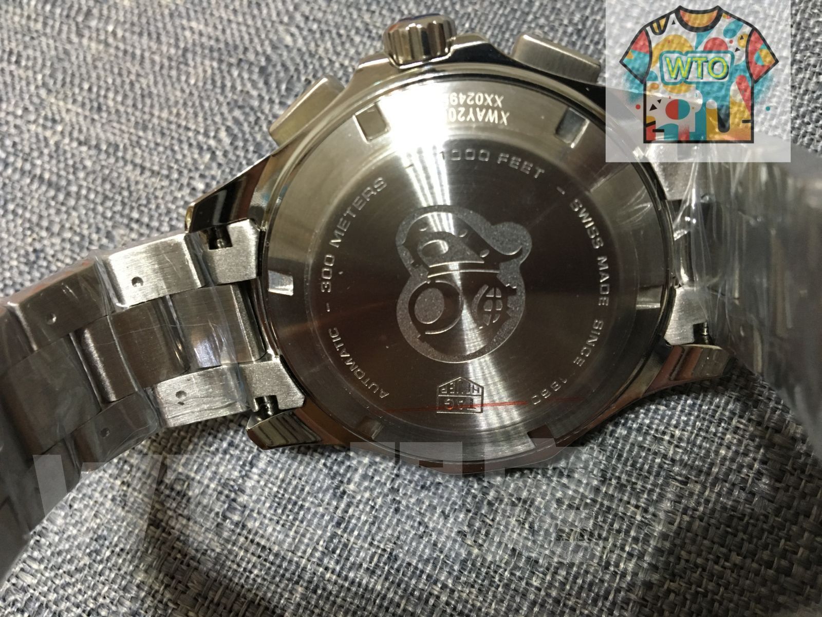  ご 大 です アクアレーサー クロノ キャリバー16 CAY 211 B BA 0927 自動巻き WTO輸入2 自動巻き時計 腕時計(アナログ)