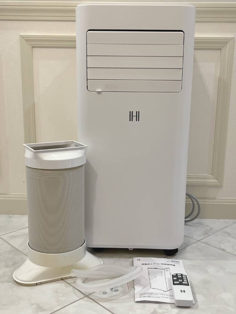 OHHLEE 移動式スポットクーラー JL-MAC-02 床置き型 エアコン ホワイト