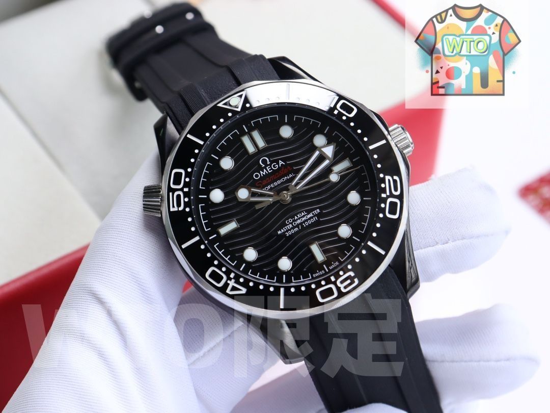 ご 大 です はomega です セラミックリングの腕時計です 自動巻き| | --WTO輸入2