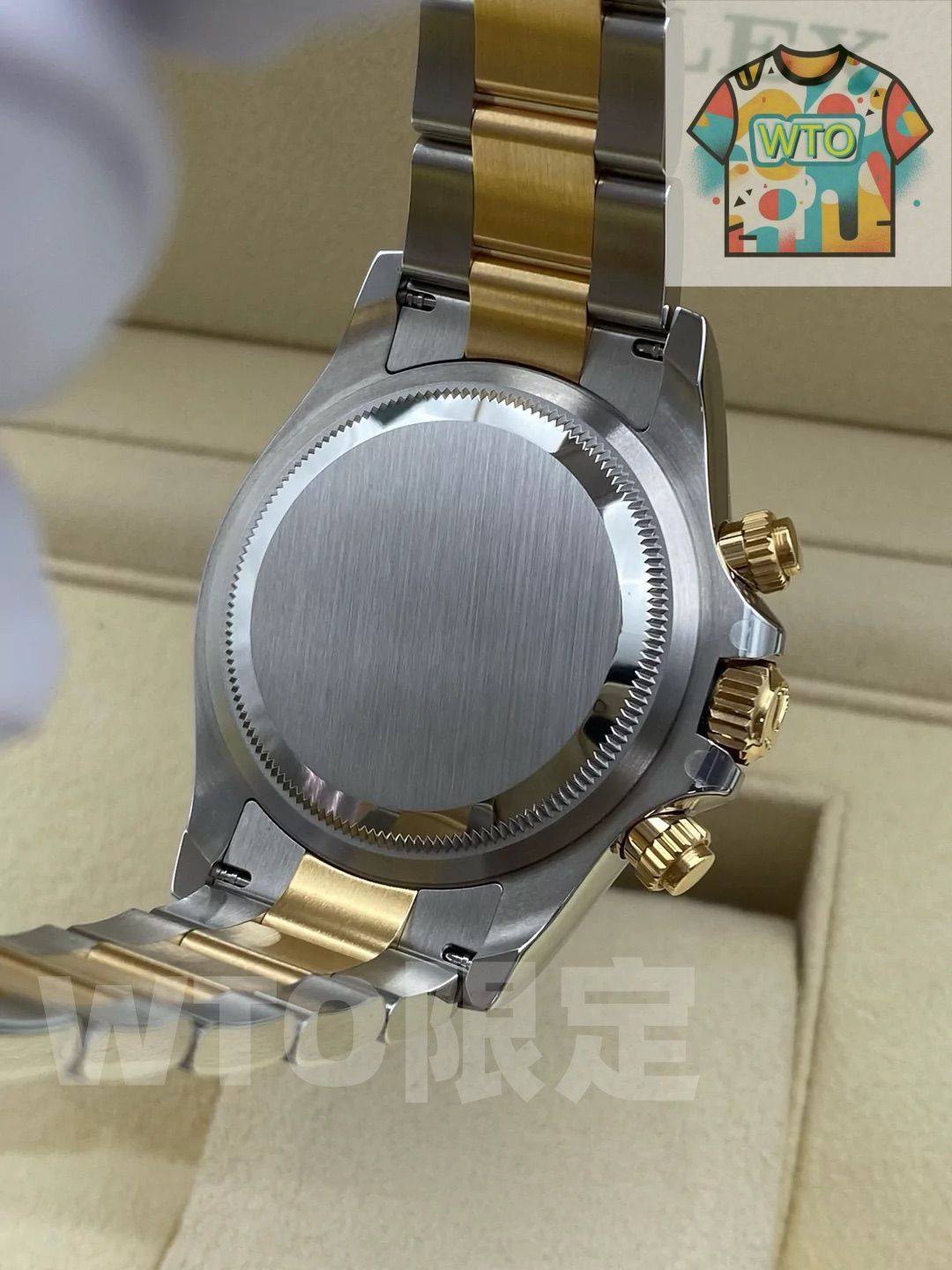  ご 大 です Rolex ロレックス デイトナ 時計 40 mm 126503 0003 自動巻き WTO輸入2 自動巻き時計 腕時計(アナログ)