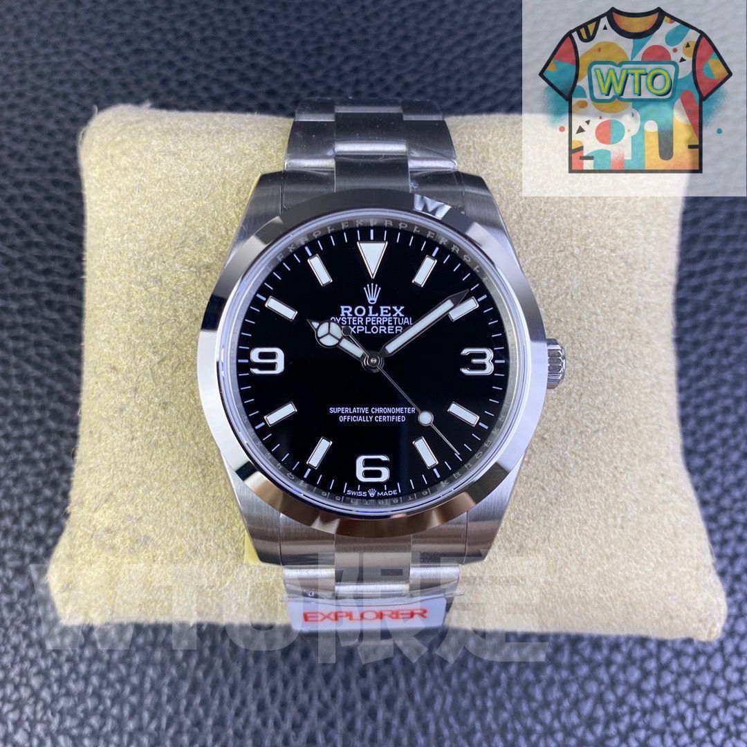  ご 大 です メンズウォッチ エクスプローラー1 39 mm 02 自動巻き WTO輸入2 自動巻き時計 腕時計(アナログ)