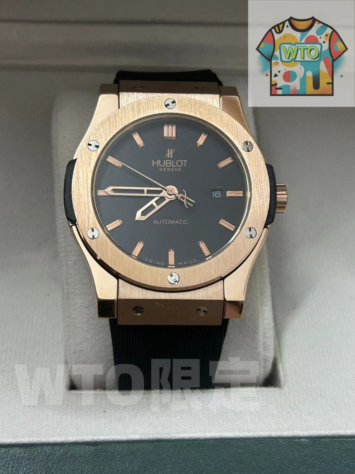 ご 大 です クラシック フュージョン キングゴールド 自動巻き WTO輸入2