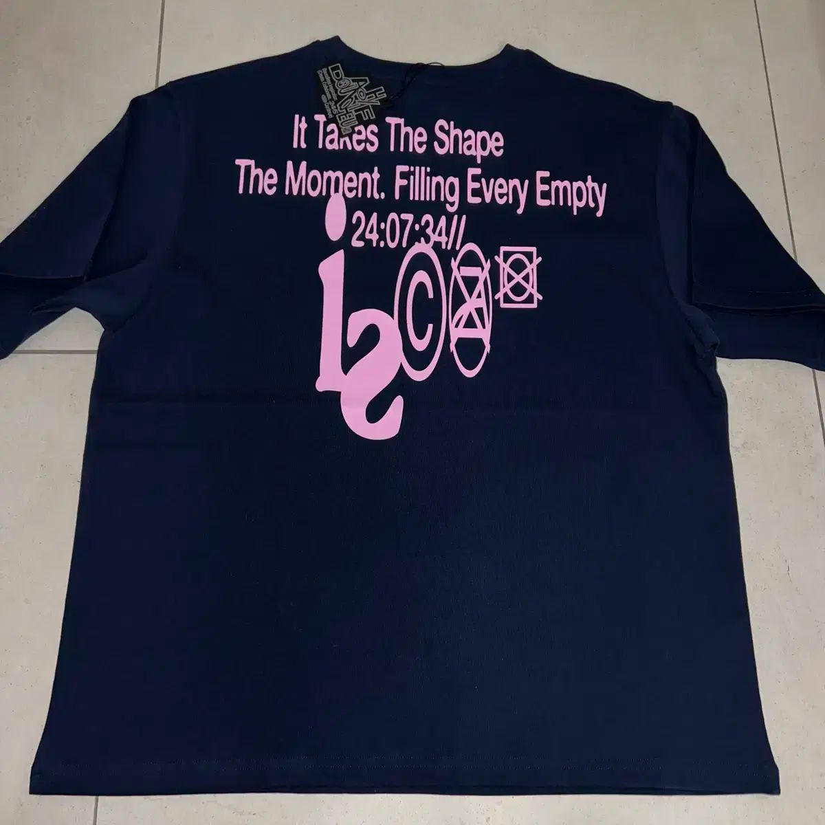 Tシャツ ネイビー