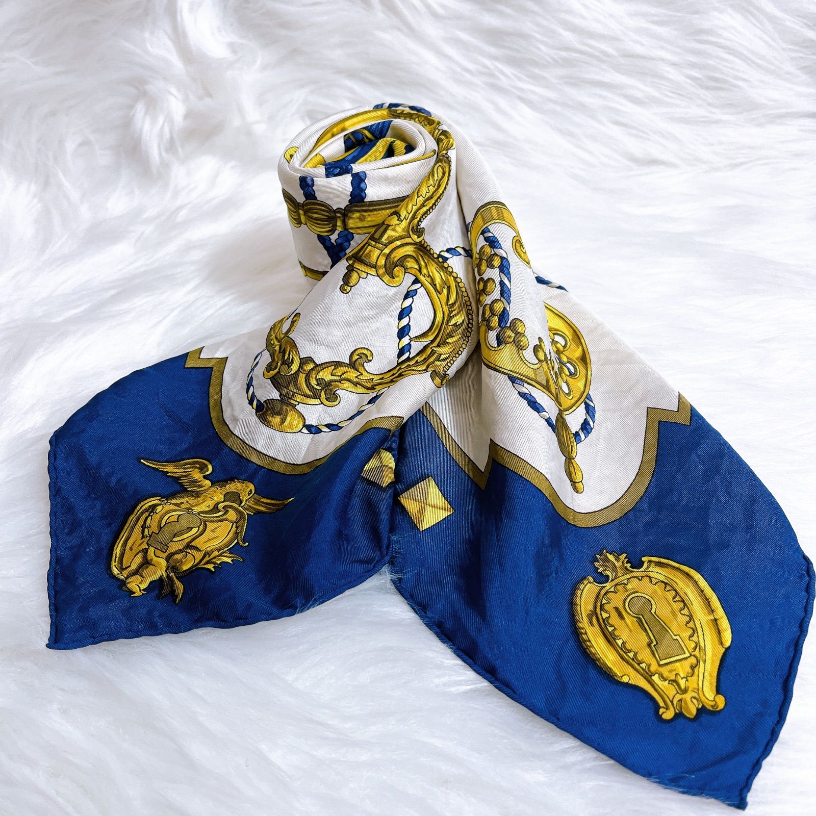 HERMES ID-Hermes Scarves Silk size 90 cm スカーフ