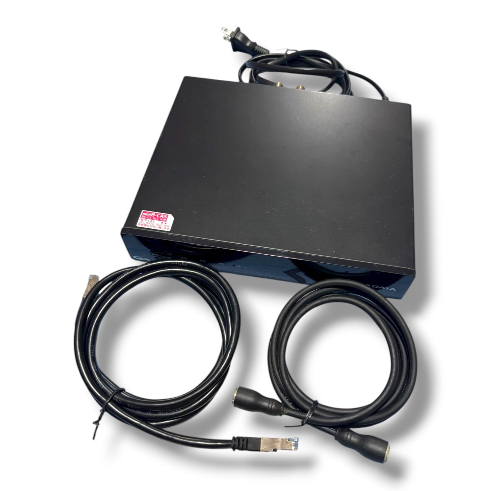 管理番号3109 I-O DATA 地デジ BS CS Wチューナー 外付けHDD 録画 Fireタブレット スマホ タブレット対応 GV-NTX2