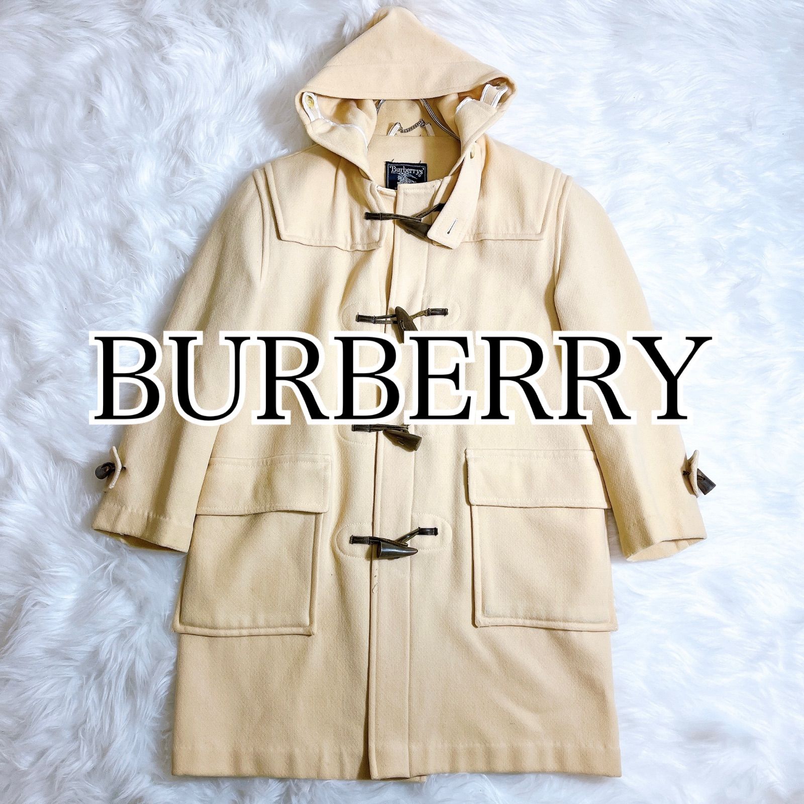 別注 BURBERRY バーバリーズ ダッフルコート トルグ 袖トルグ フード