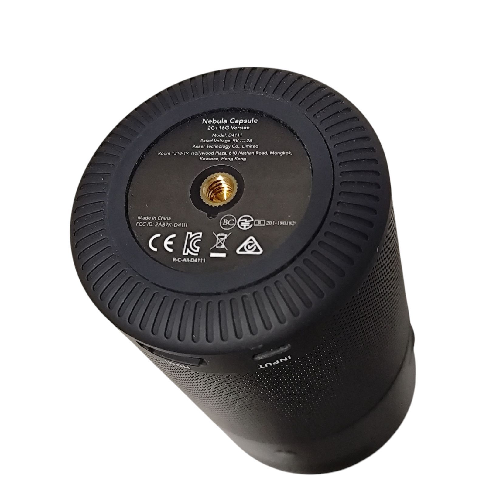 管理番号3124 Anker Nebula Capsule Pro Android搭載モバイルプロジェクター 150 ANSIルーメン DLP搭載 360度スピーカー