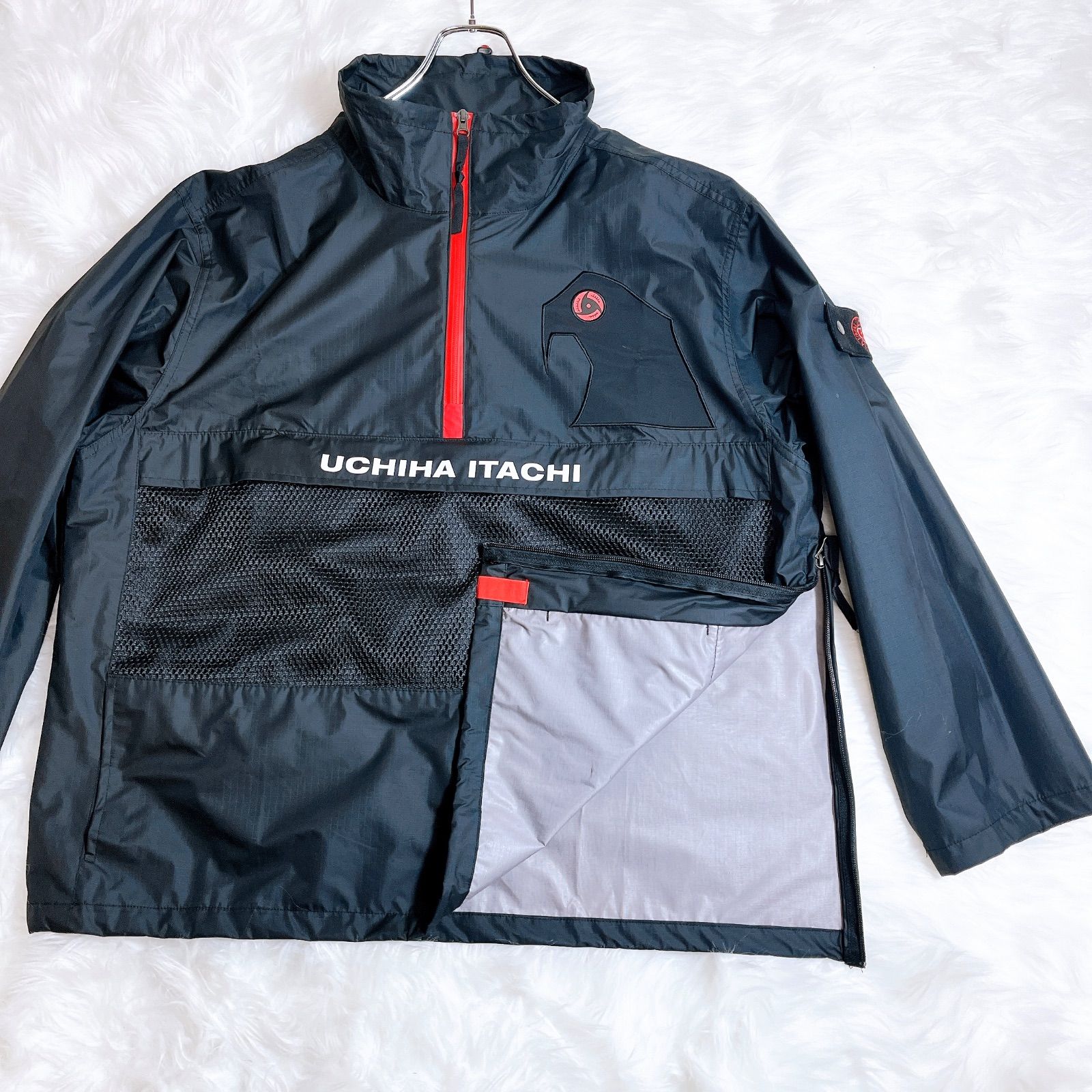 うちはイタチ ハーフジップナイロンジャケット