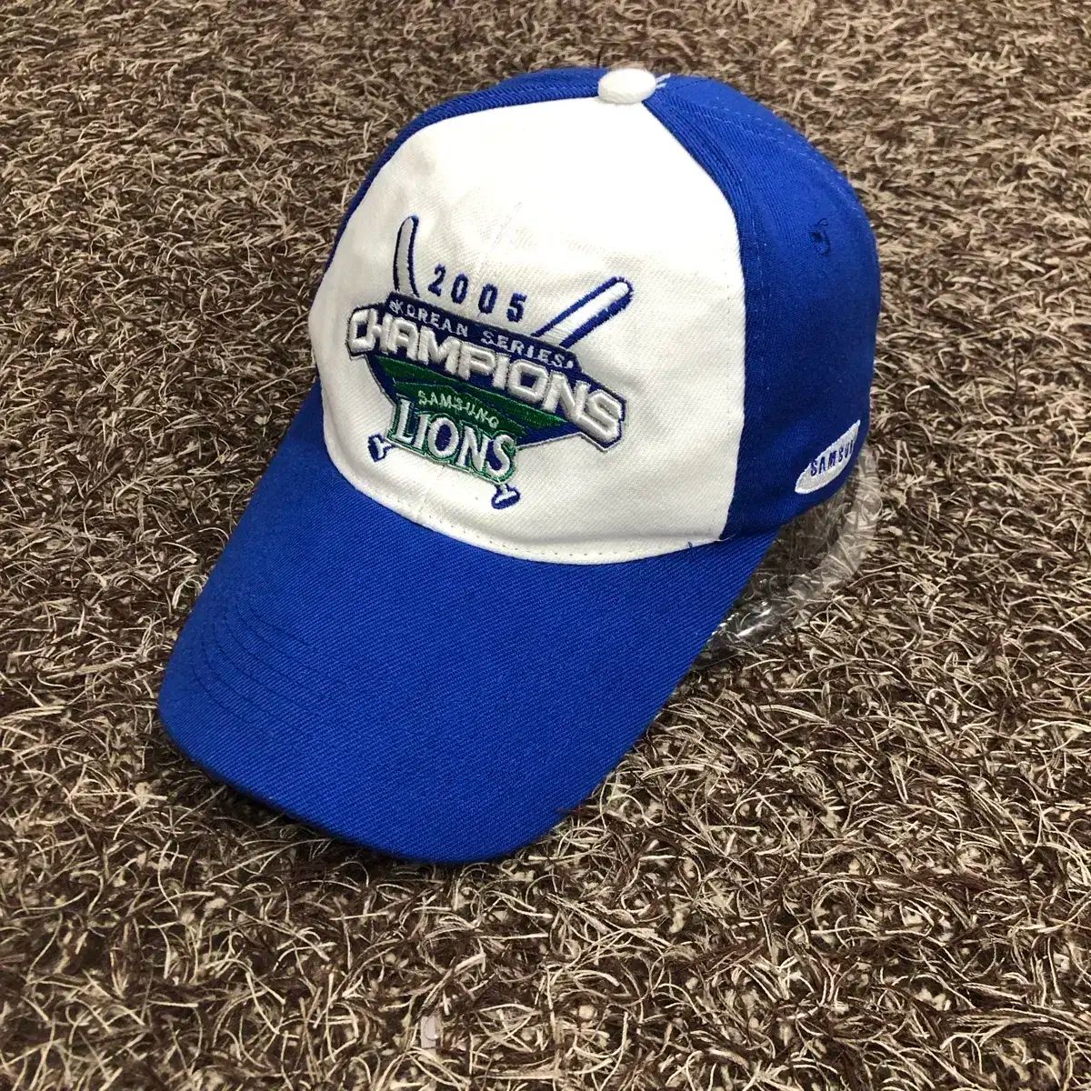 サムスン LIONS 2005 優勝 記念 帽子 ベースボールキャップ