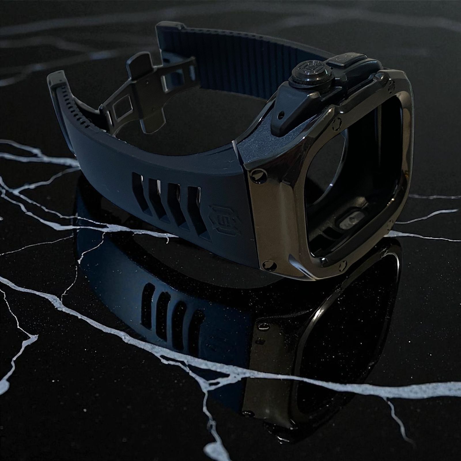 49mm ステンレスケース Apple Watch Ultra /ラバーバンド アップル 