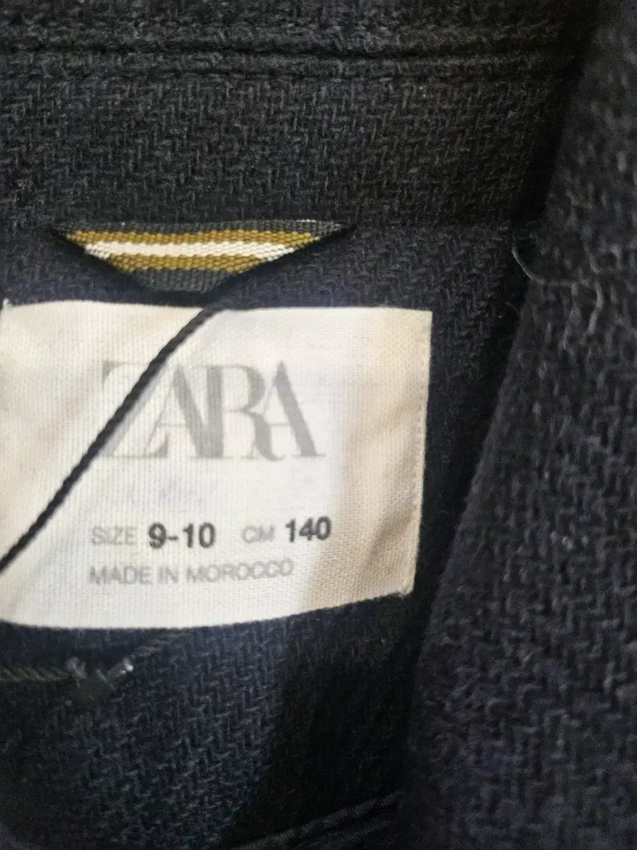 ザラキッズ ネイビー ピーコート 140