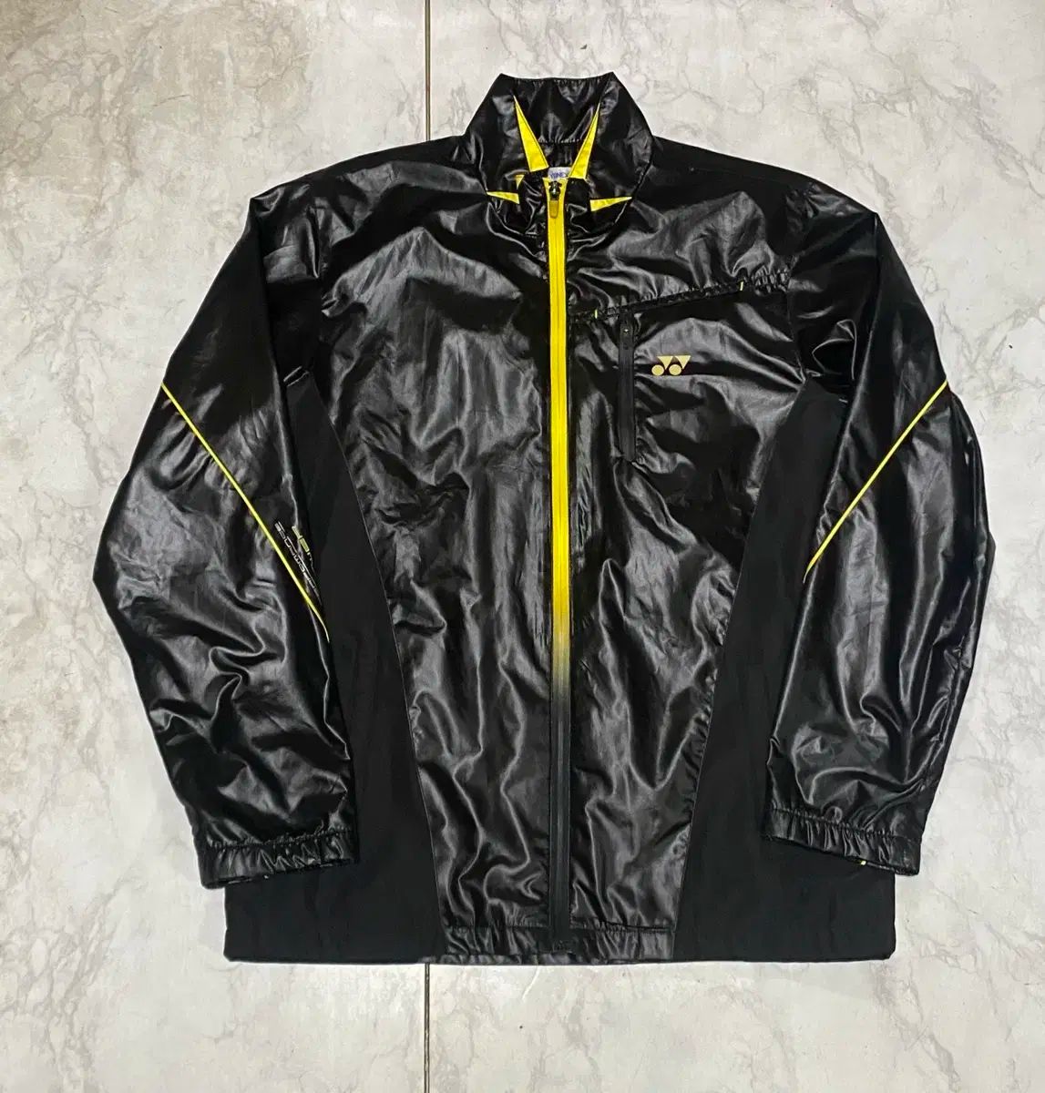 YONEX ヨネックス ブラック イェロー トレーニングウェア セット 100 105 バドミントン テニス