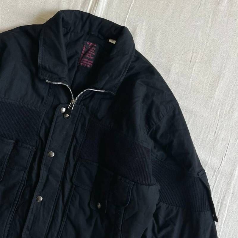 00s archive アーカイブ デザイン古着 中綿入り フルジップアップ 襟 