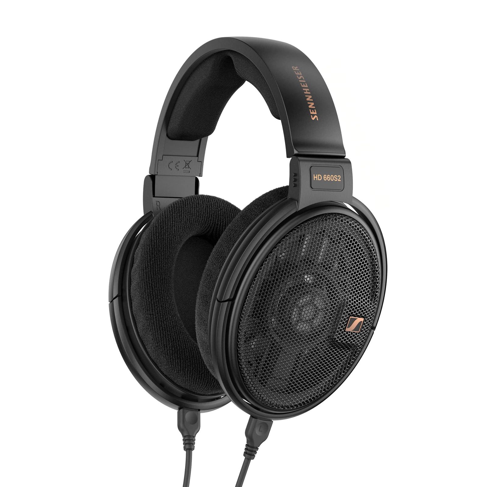 ゼンハイザー Sennheiser ヘッドホン 有線 HD 660S2 ブラック 開放型 オープン型 トランスデューサー 超軽量ボイスコイル ベントマグネットシステム 単品