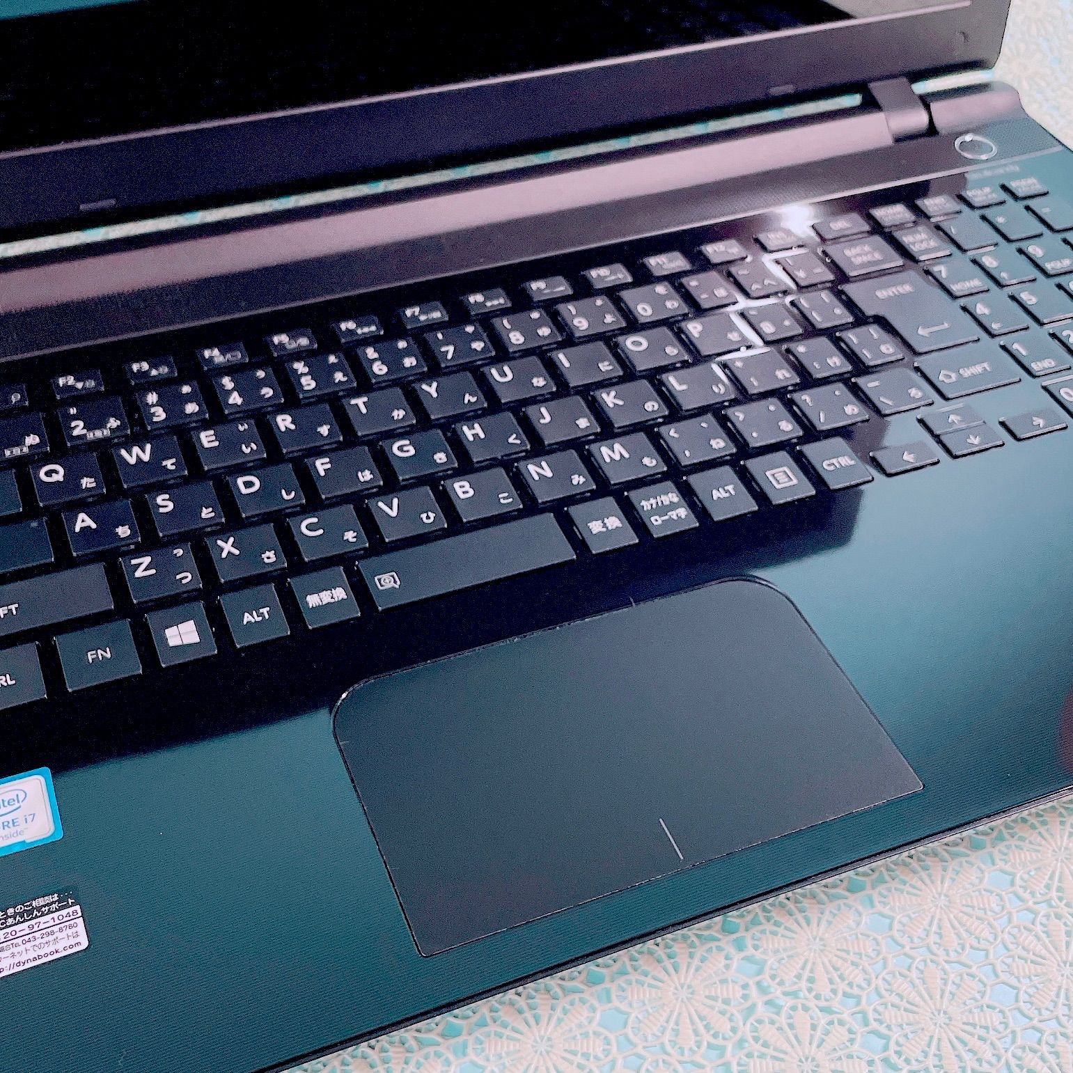 液晶美品✨Corei7✨️おしゃれブラック✨️薄型ノートパソコン