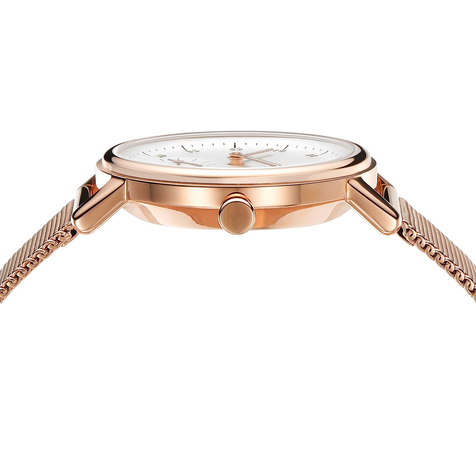 スカーゲン 腕時計 KUPPEL LILLE SKW3099 レディース ピンクゴールド ローズゴールド メッシュ