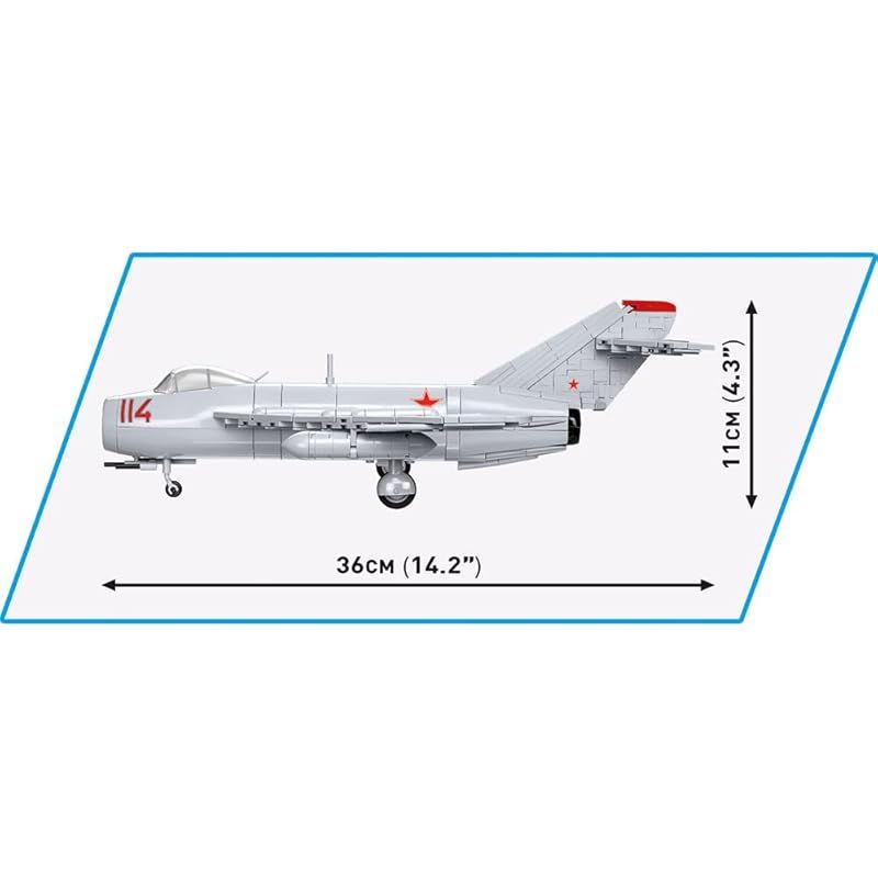  Cobi Historical Collection 5823 MIG 17 フレスコ ソ連軍 1 32スケール その他 ブロック玩具