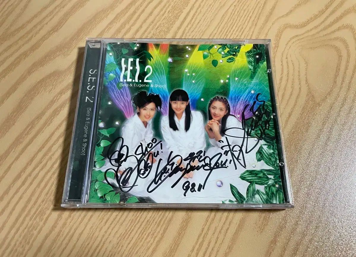 S E SES 2 家 サイン入り CD 海 SEA ユジン YUJIN 斎宮 宗