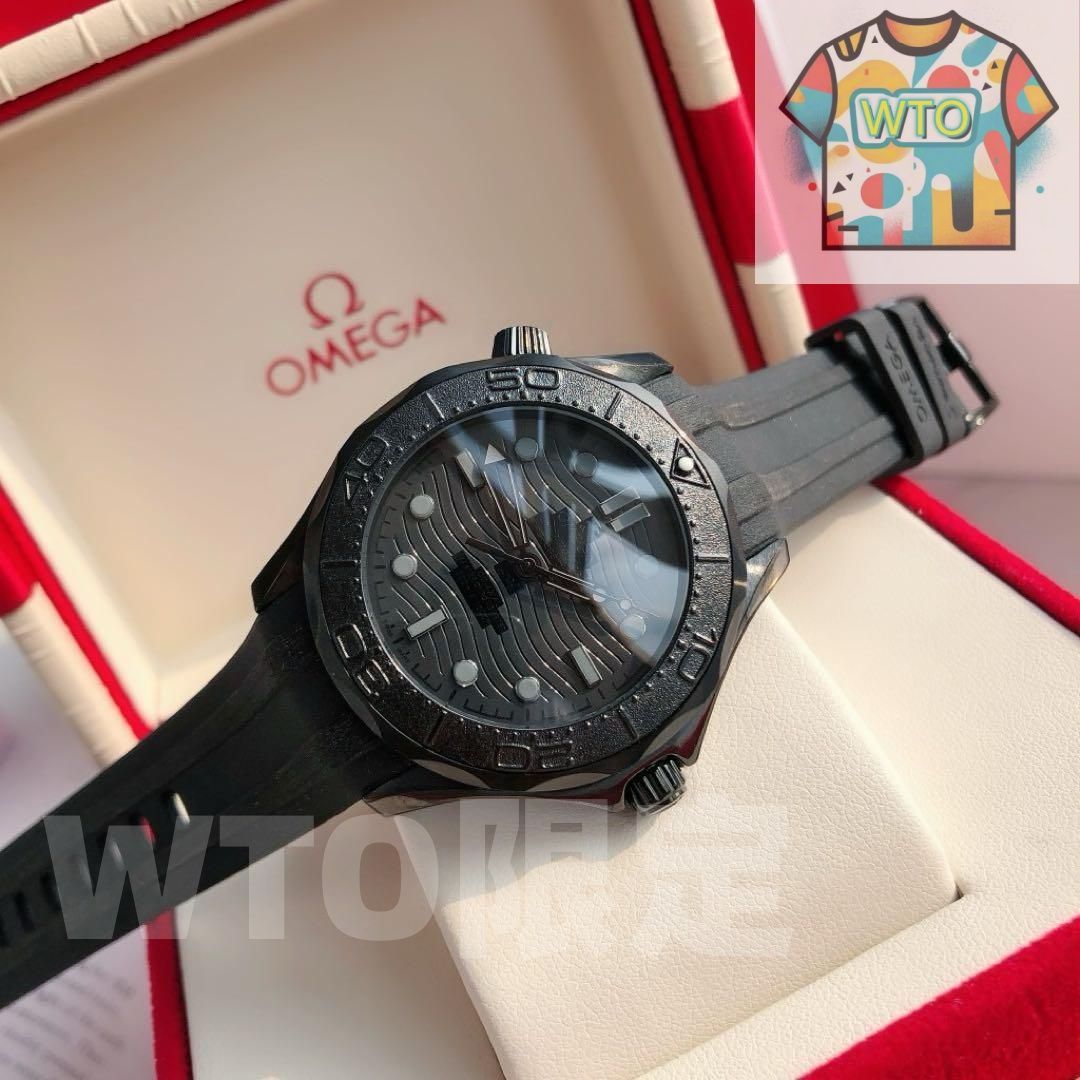  シーマスター300 コーアクシャル マスタークロノメーター 自動巻き v WTO輸入2 自動巻き時計 腕時計(アナログ)