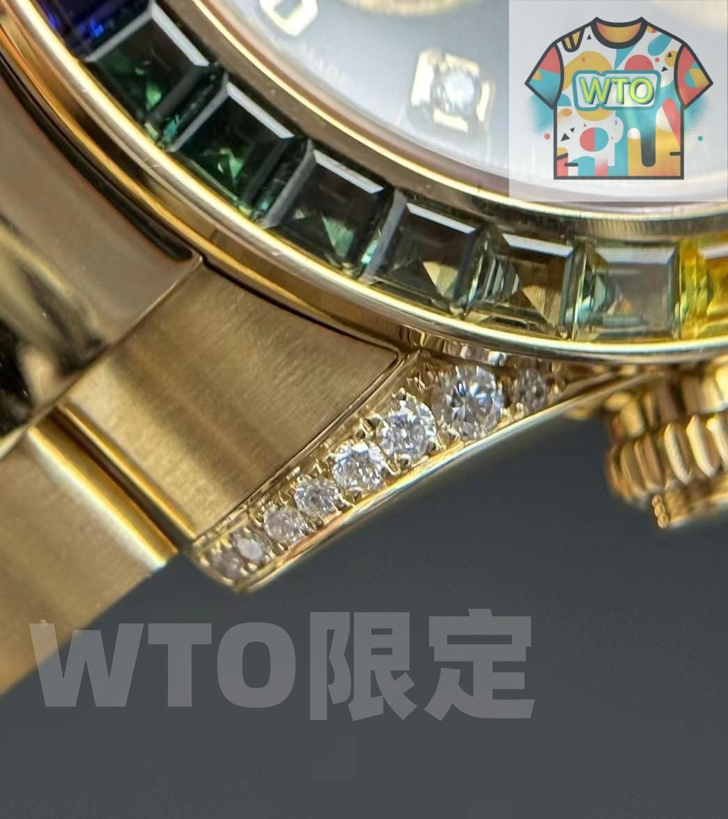  23今すぐ へようこそ! Rolex ロレックス デイトナ レインボー26 WTO輸入2 自動巻き時計 腕時計(アナログ)