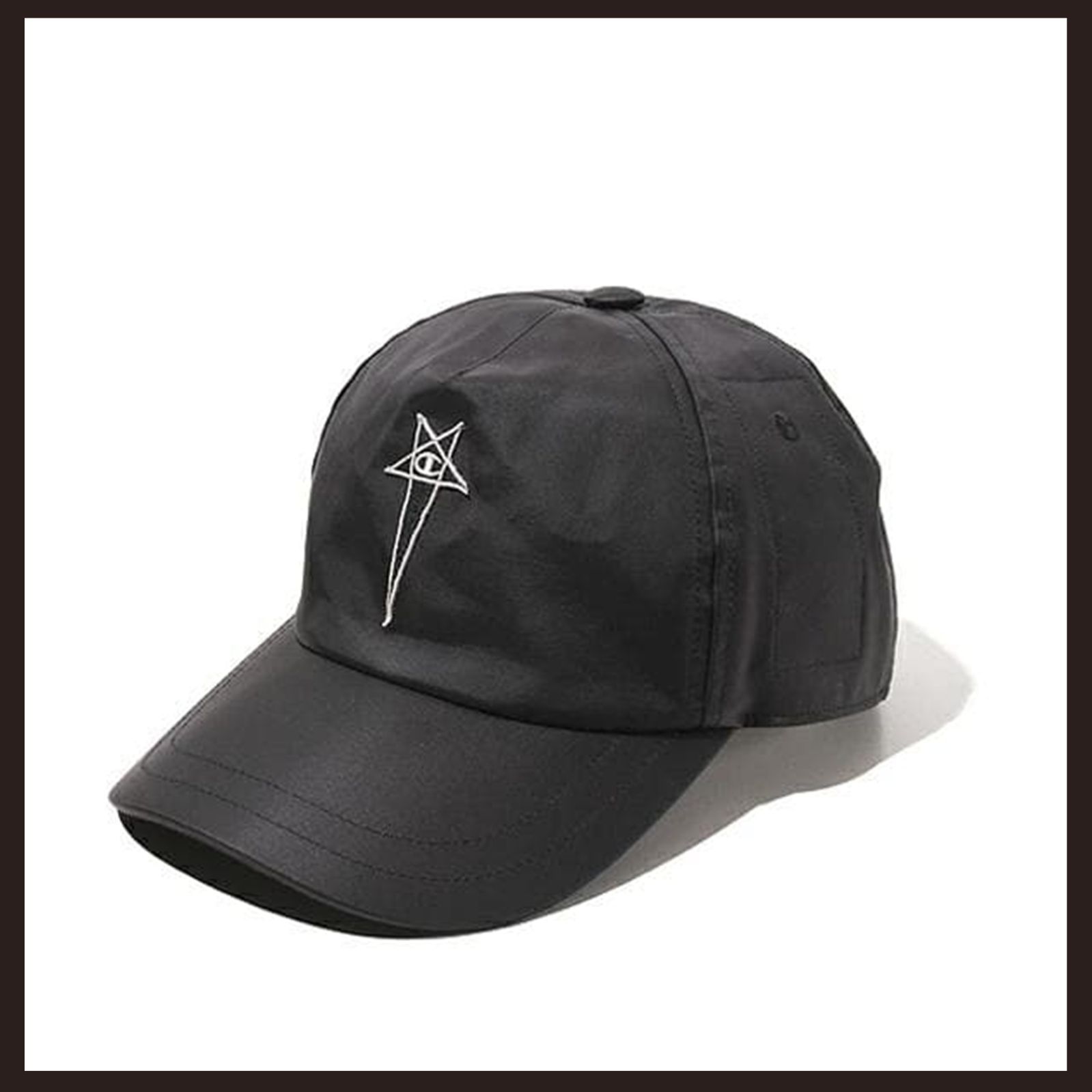 新品 未使用 RICK OWENS × CHAMPION ベースボールキャップ ブラック