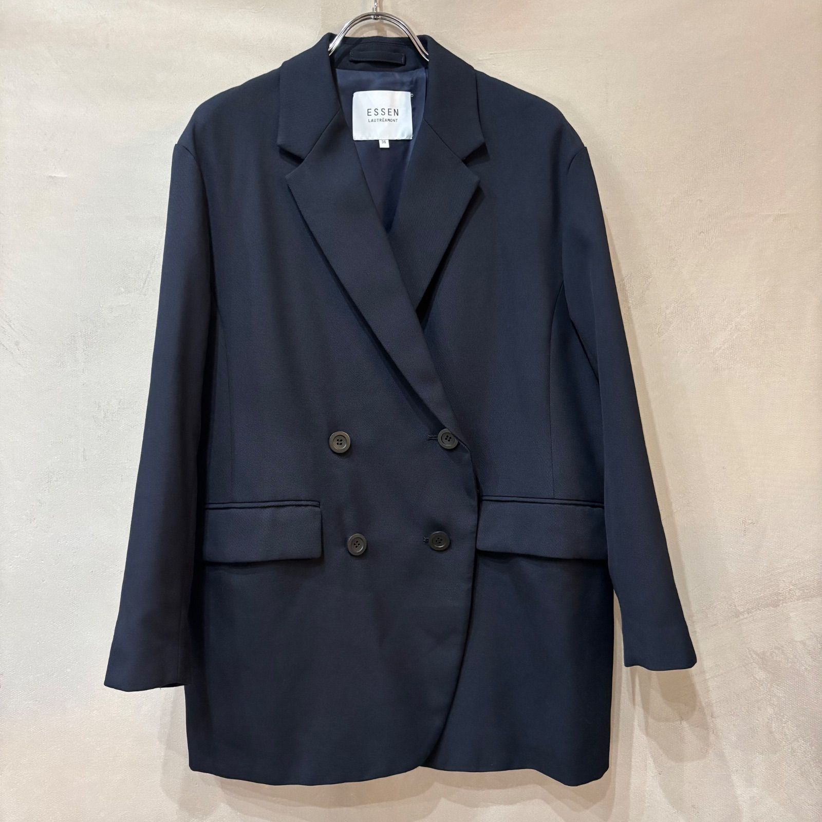 ESSEN LAUTREAMONT ロートレアモン ウール 2way ストレッチ ダブル