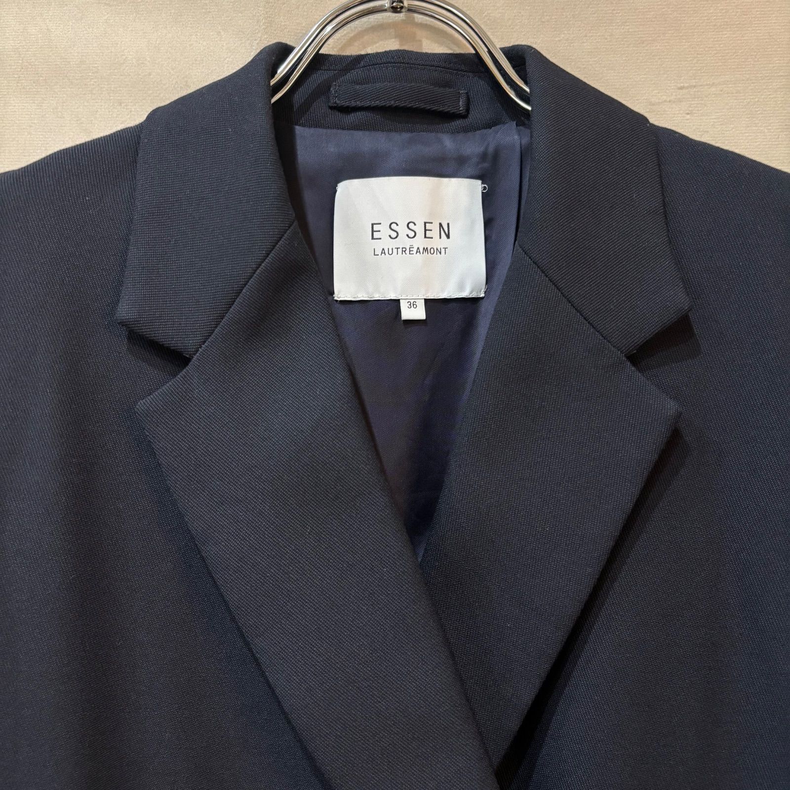 ESSEN LAUTREAMONT ロートレアモン ウール 2way ストレッチ ダブル