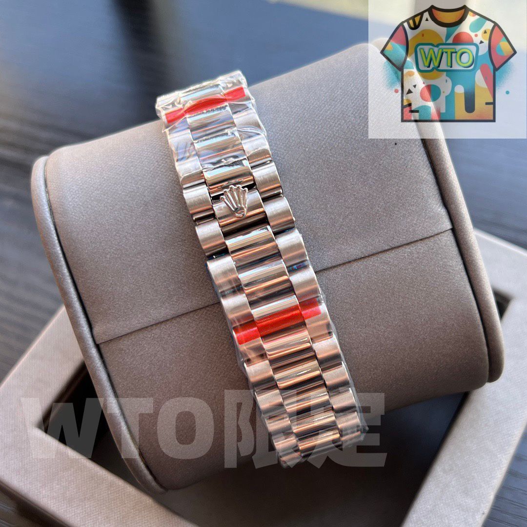  14今すぐ へようこそ! ROLEX です グラデーションブルーの男性用腕時計です17 WTO輸入2 自動巻き時計 腕時計(アナログ)